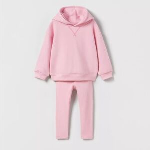NWT Zara Pink Basic Tracksuit 4-5 YEARS REF. 1880/517